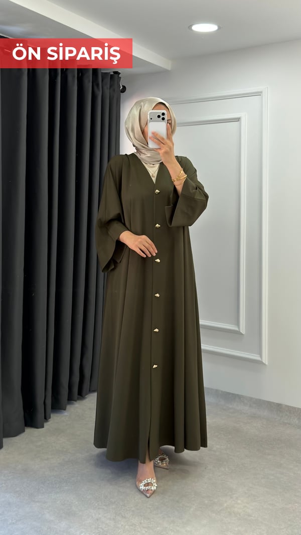 Nilüfer Abaya | Yeşil