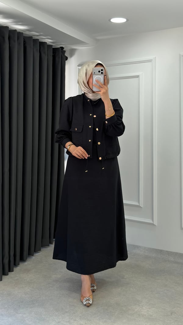 Dore Elbise | Siyah