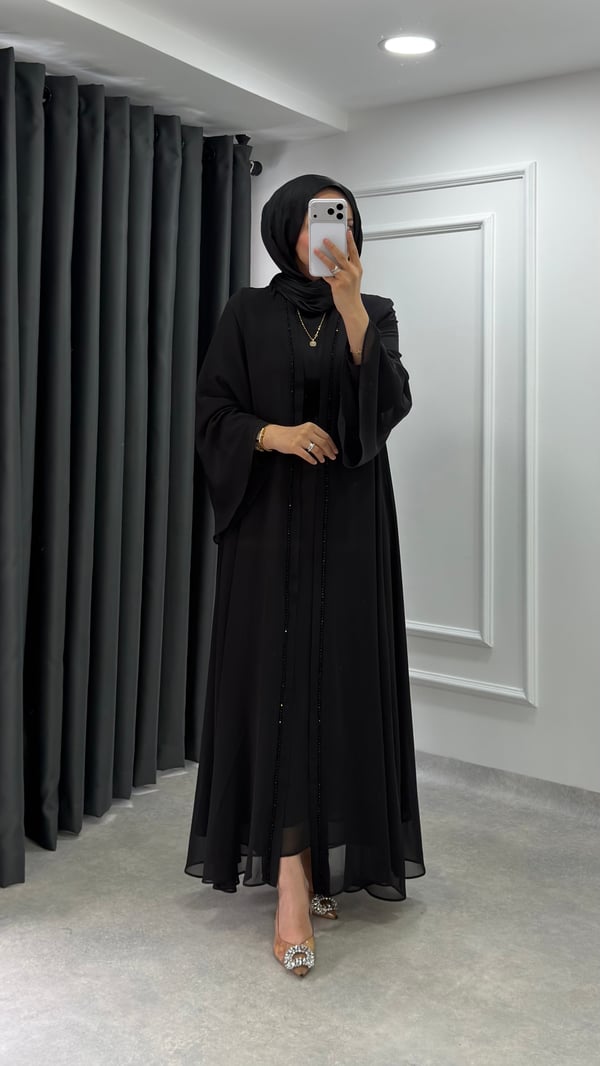 Fahhar Abaya | Siyah