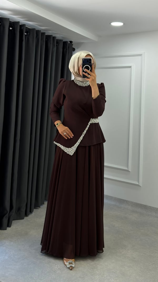 Nesrin Elbise | Kahve