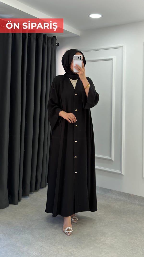 Nilüfer Abaya | Siyah