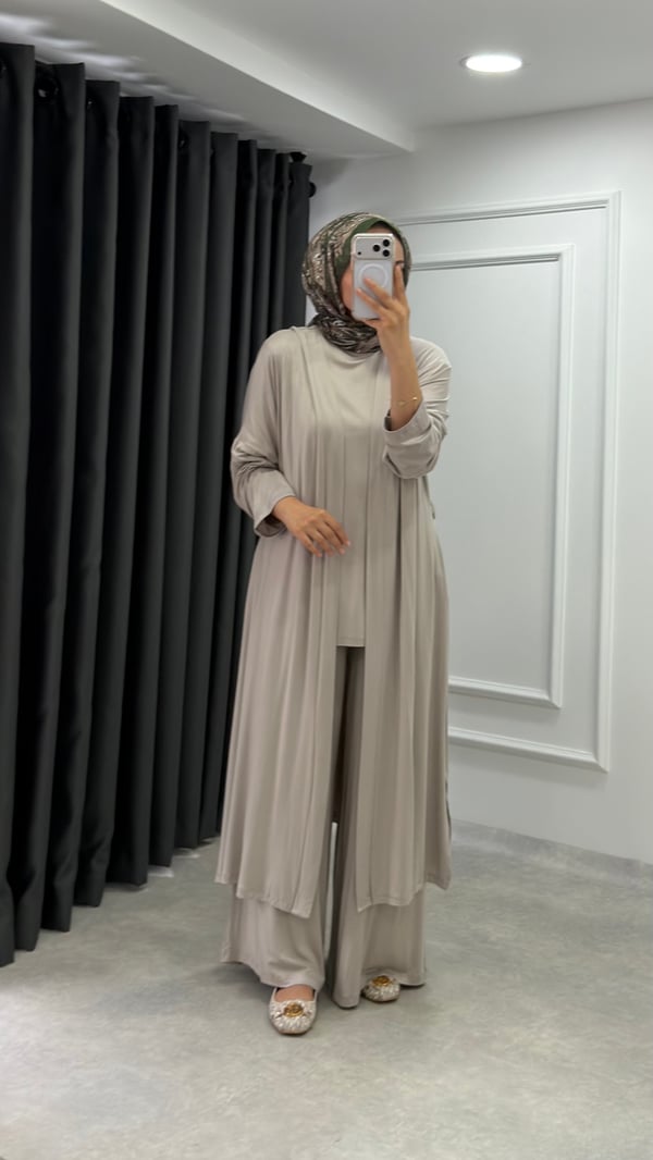 Riva Sandy Takım | Bej