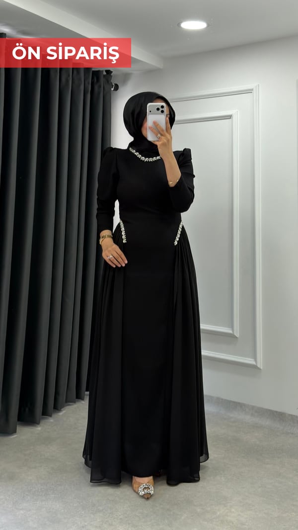 Sabiha Elbise | Siyah