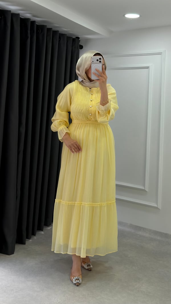 Simay Elbise | Sarı