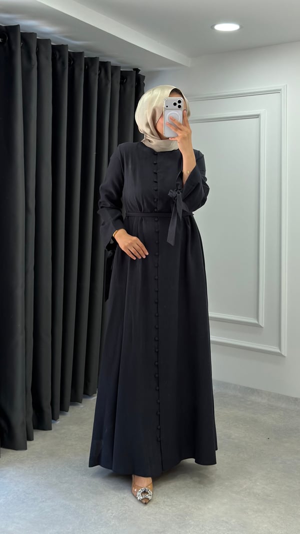 Züleyha Elbise | Siyah