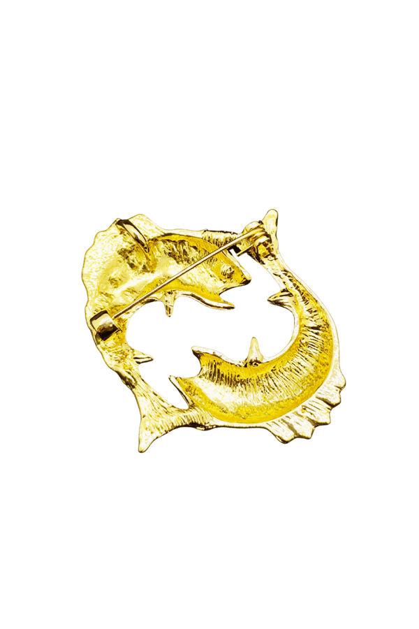 Pisces Duygusal Balık Broşu