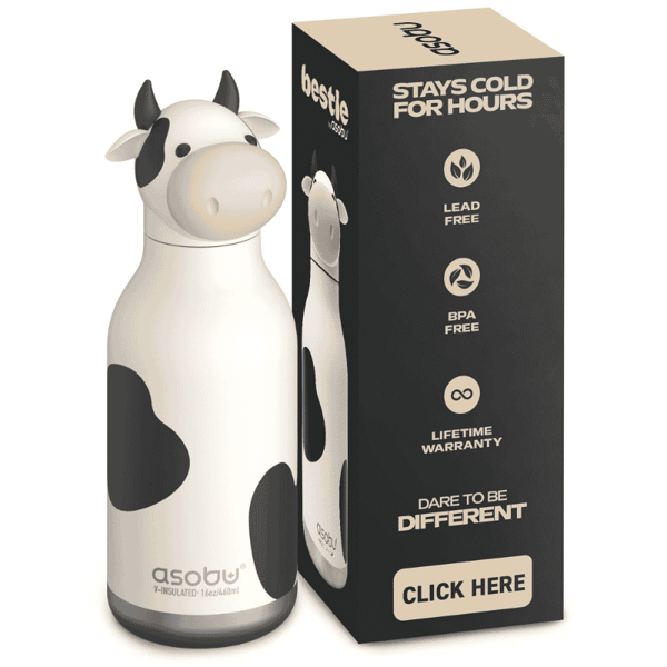 Asobu Bestie Bottle - Cow