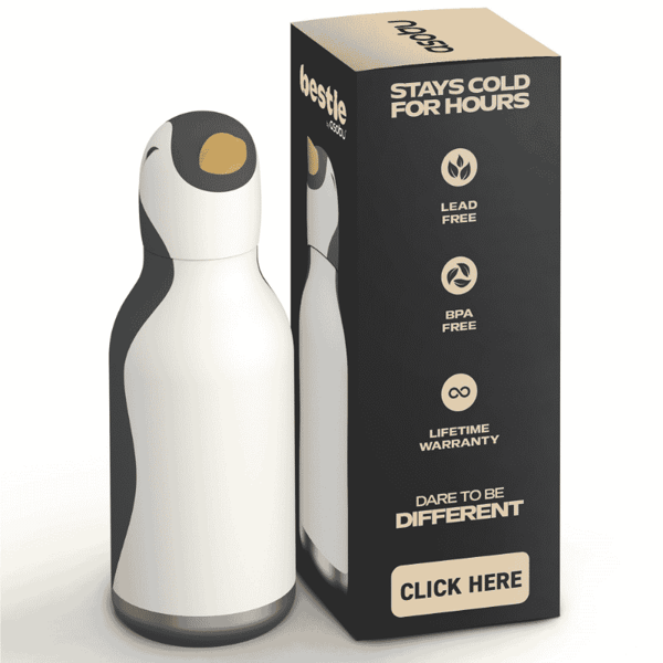 Asobu Bestie Bottle - Penguin