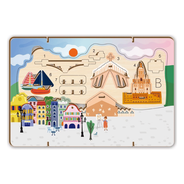 Avenir 3D Şehir Manzarası - Barselona