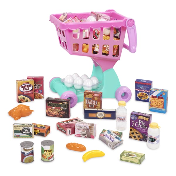 Battat Market Arabası - Pembe