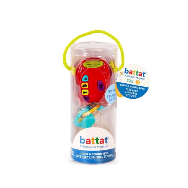 Battat Işıklı ve Sesli Anahtarlık