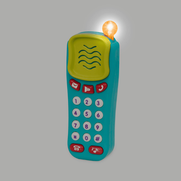 Battat Işıklı ve Sesli Telefon