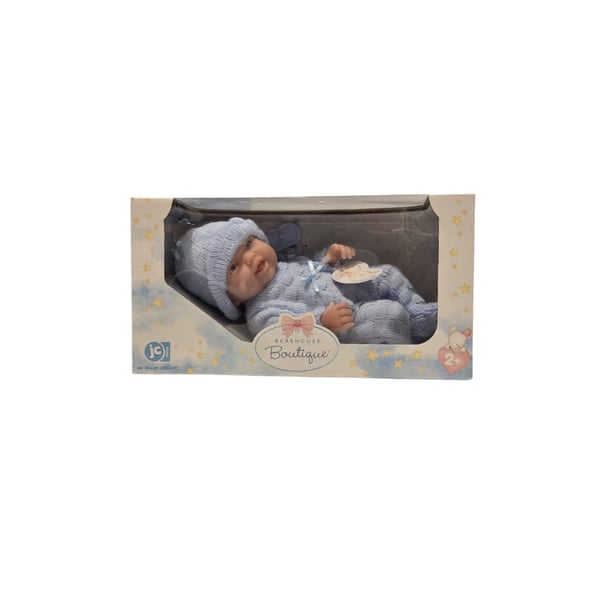 Berenguer Gerçekçi Yenidoğan Oyuncak Mini Erkek Bebek 24 cm - Mavi