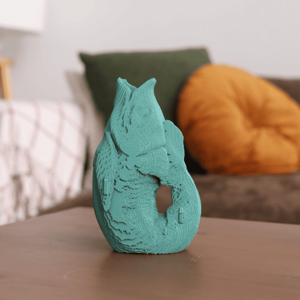 Cartonic 3D Puzzle - FISH VASE