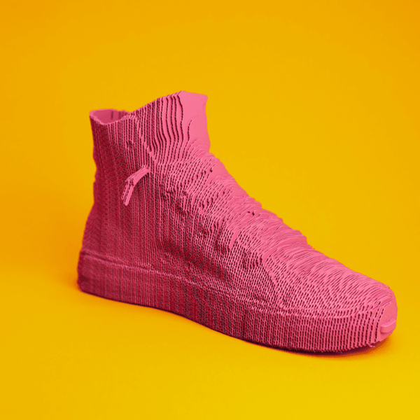 Cartonic 3D Puzzle - HIGH TOP SNEAKER