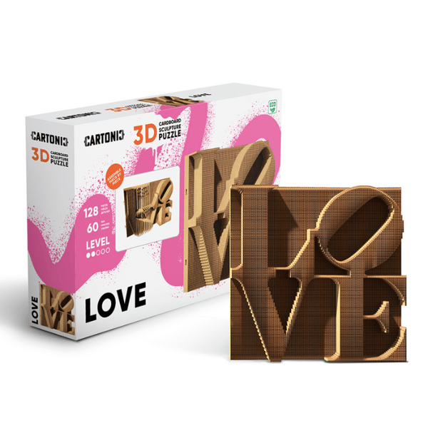 Cartonic 3D Puzzle - LOVE
