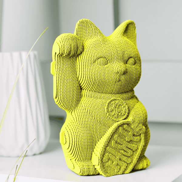 Cartonic 3D Puzzle - LUCKY CAT