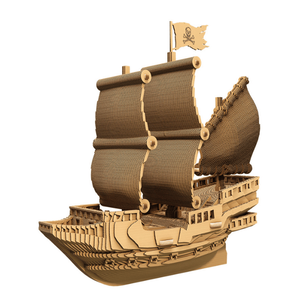 Cartonic 3D Puzzle - PIRATE SHIP