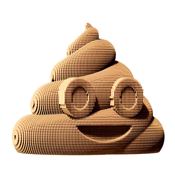 Cartonic 3D Puzzle - POOP