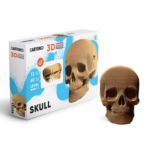 Cartonic 3D Puzzle - SKULL
