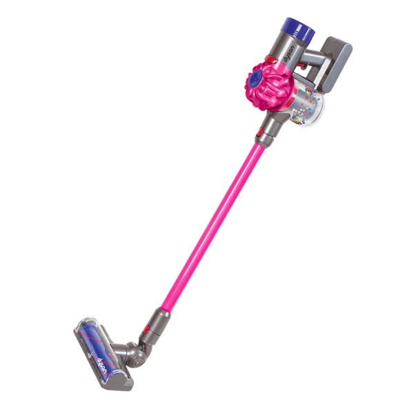 Casdon - Oyuncak Dyson Kablosuz Elektrikli Süpürge - Pembe