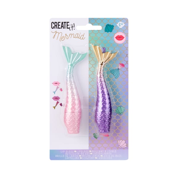 Create It Dudak Parlatıcısı Seti - Pembe Mor - Mermaid