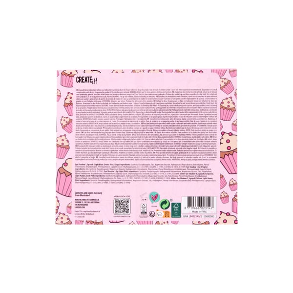 Create It Far Paleti - Sweet Cupcake