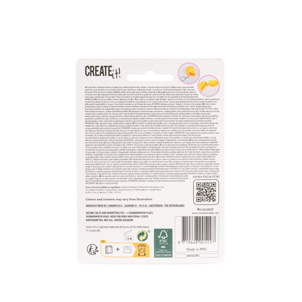 Create It Kokulu Dudak Balmı Anahtarlık - Limon