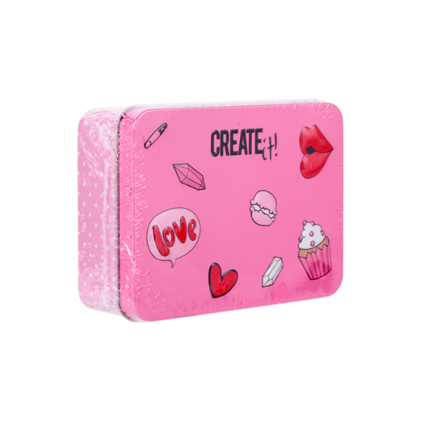 Create It  Metal Kutulu Dudak Balmı Seti