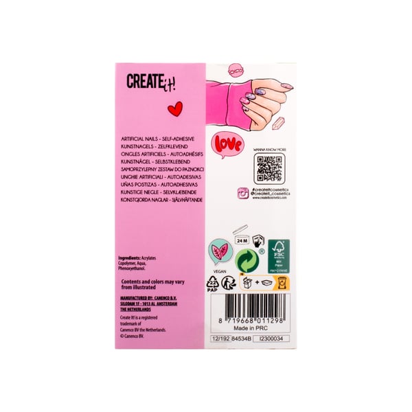 Create It Takma Tırnak Seti - Bla Bla