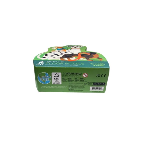 Crocodile Creek  Puzzle - 36  Parça - Eğlenceli Yavru Köpekler