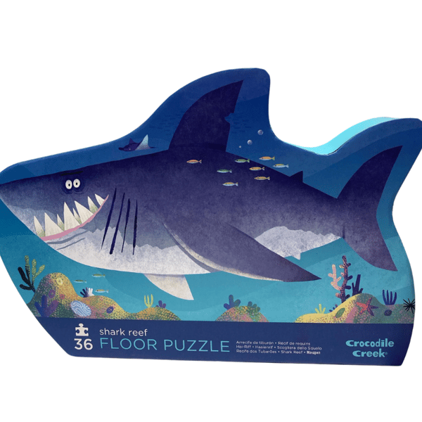 Crocodile Creek Puzzle - 36 Parça - Köpekbalığı Resifi