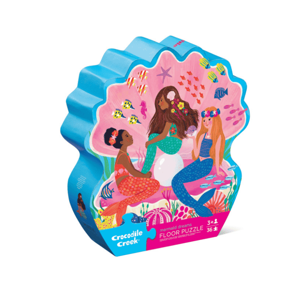 Crocodile Creek Dekoratif Puzzle - 36 Parça - Mermaid Dreams