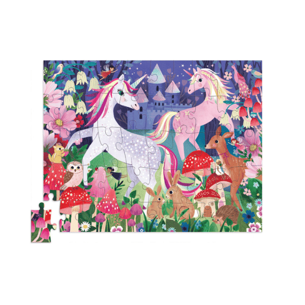 Crocodile Creek Puzzle - 50 Parça - Unicorn Kalesi