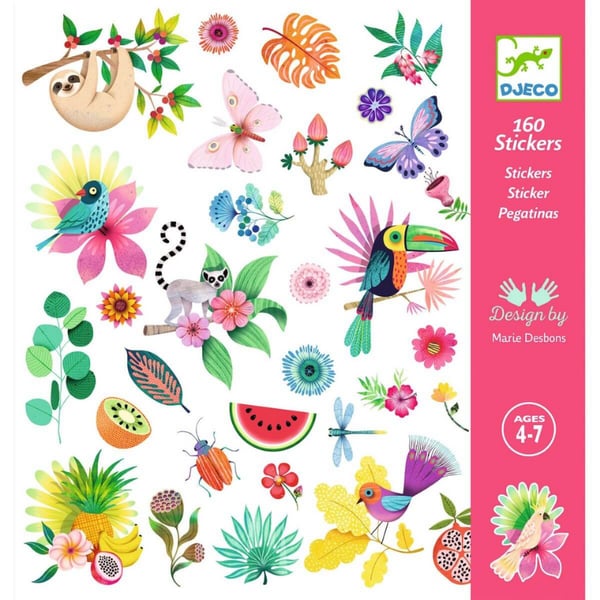 Djeco Çıkartmalar - Paradise