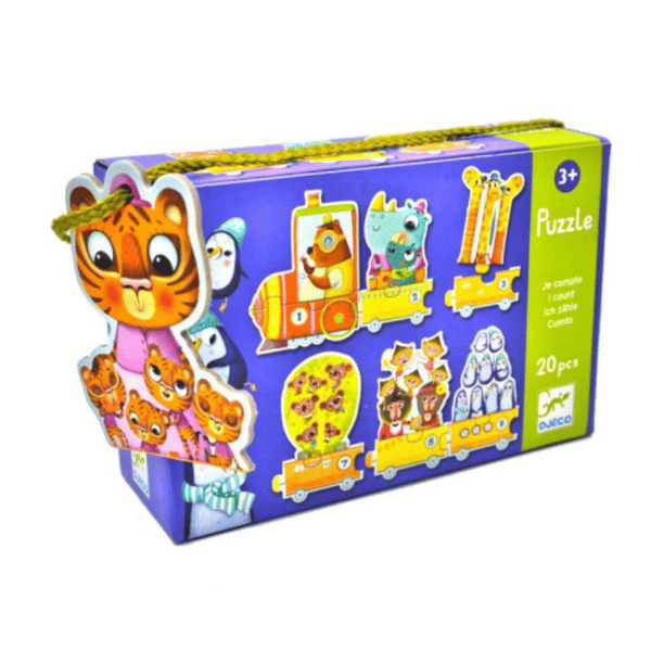 Djeco İkili Puzzle - I Count