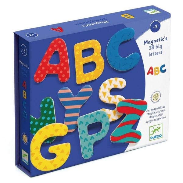 Djeco Mıknatıslı Oyunlar - 38 Big Letters
