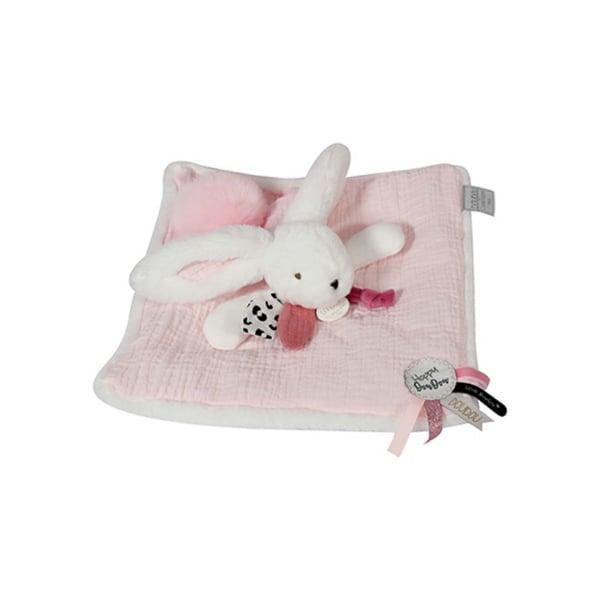 Doudou Hediye Kutulu Pembe Tavşan Uyku Arkadaşı 25 cm