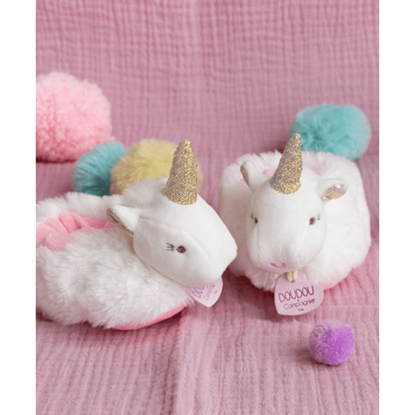 Doudou Hediye Kutulu Unicorn Panduf