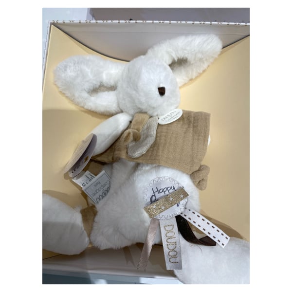 Doudou Sevimli Bej Tavşan - 25 cm
