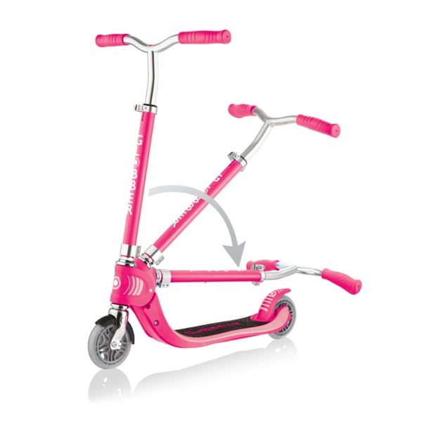 Globber Flow 125 Katlanabilir Scooter - Fuşya