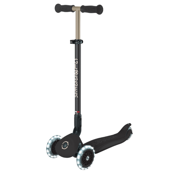 Globber Go Up Deluxe Işıklı Scooter - Siyah