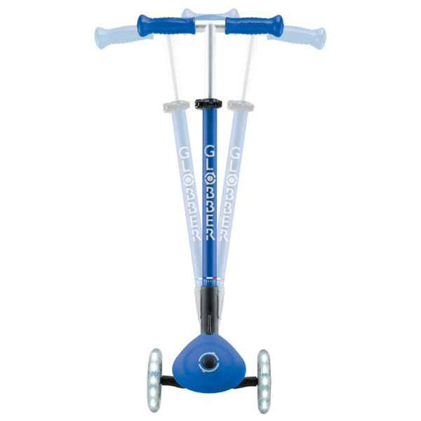 Globber Elite Deluxe Işıklı Scooter - Lacivert