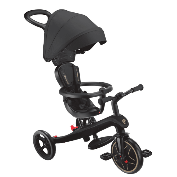 Globber Explorer 4in1 Trike Bisiklet - Siyah