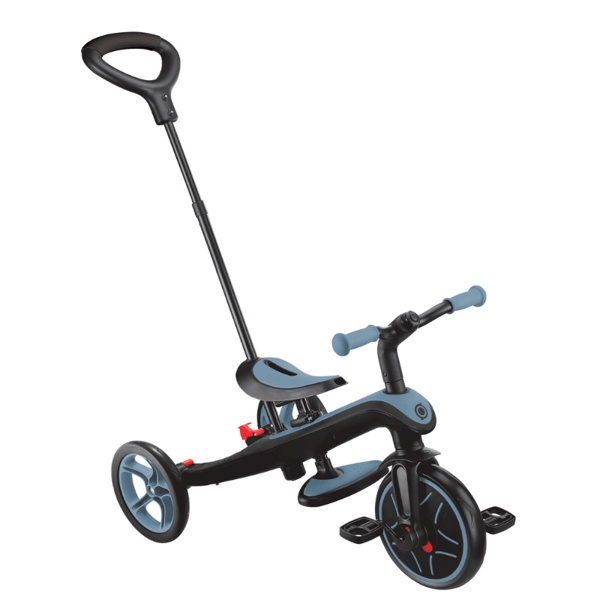 Globber Explorer 4in1 Trike Bisiklet - Kül Mavisi