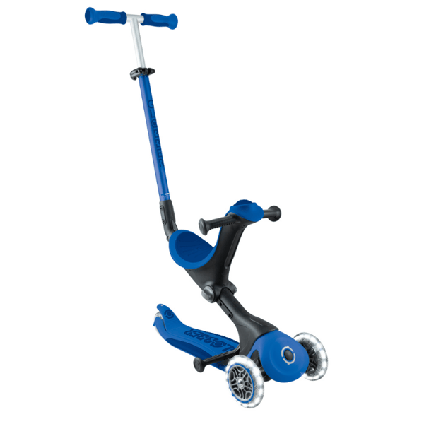 Globber Go Up Deluxe Işıklı Scooter - Lacivert