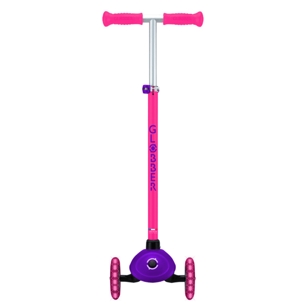 Globber Primo Plus Işıklı Scooter - Neon Pembe