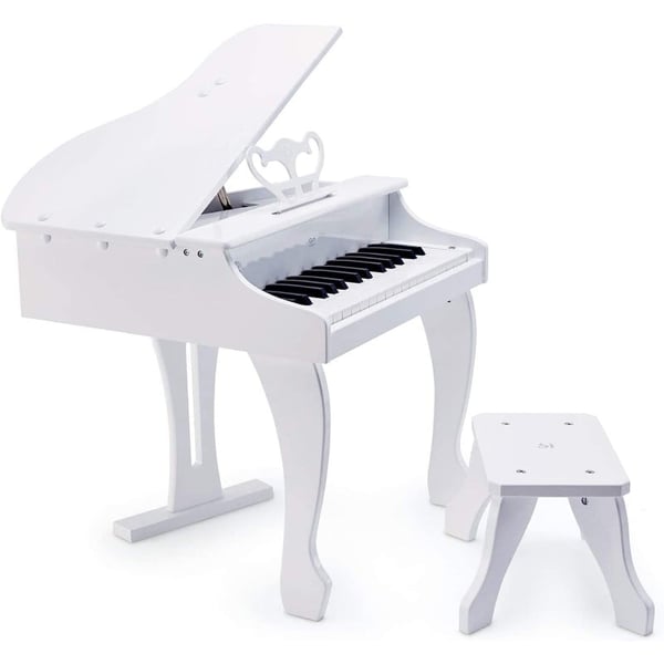 Hape Deluxe Grand Elektronik Piyano - Beyaz