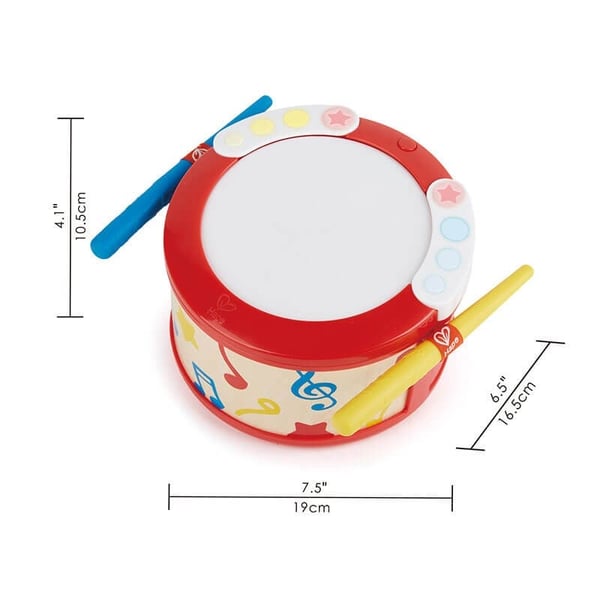Hape Eğitici Işıklı Oyuncak Davul