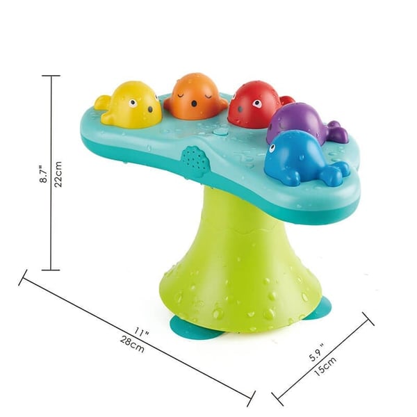 Hape Müzikli Balina Çeşmesi - Banyo Oyuncağı